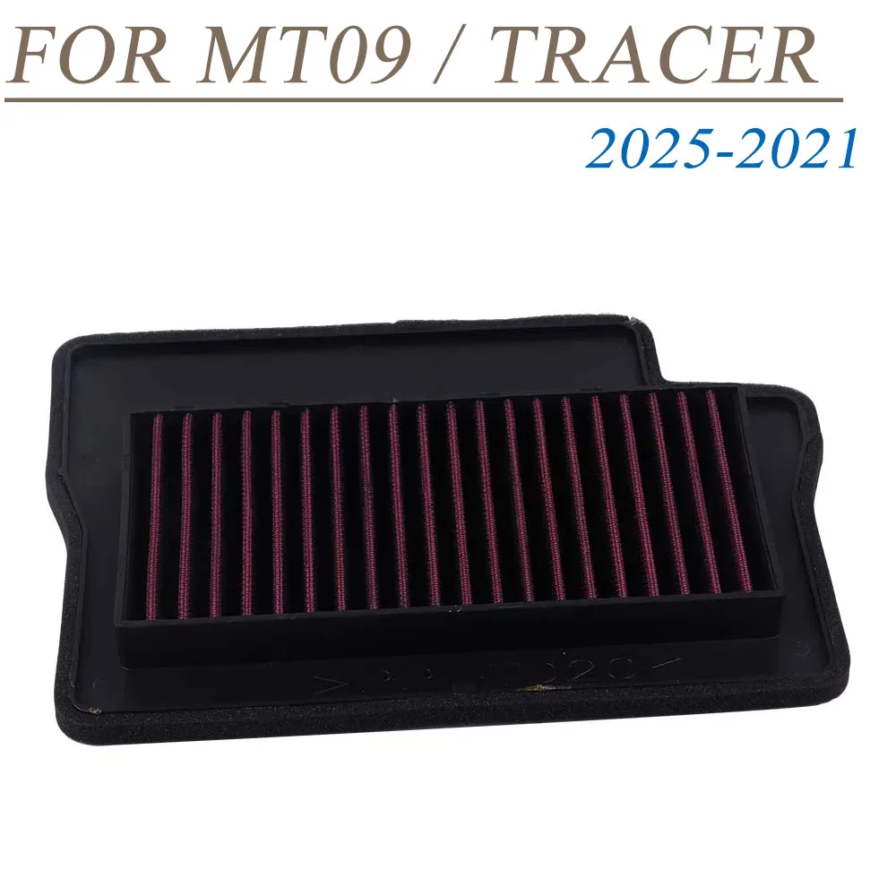 

Motorcycle Air Intake Filter for Yamaha Tracer 900 9 GT MT-09 MT09 SP MT 09 Tracer 2025 2024 2023 2021 2021 Air Filter