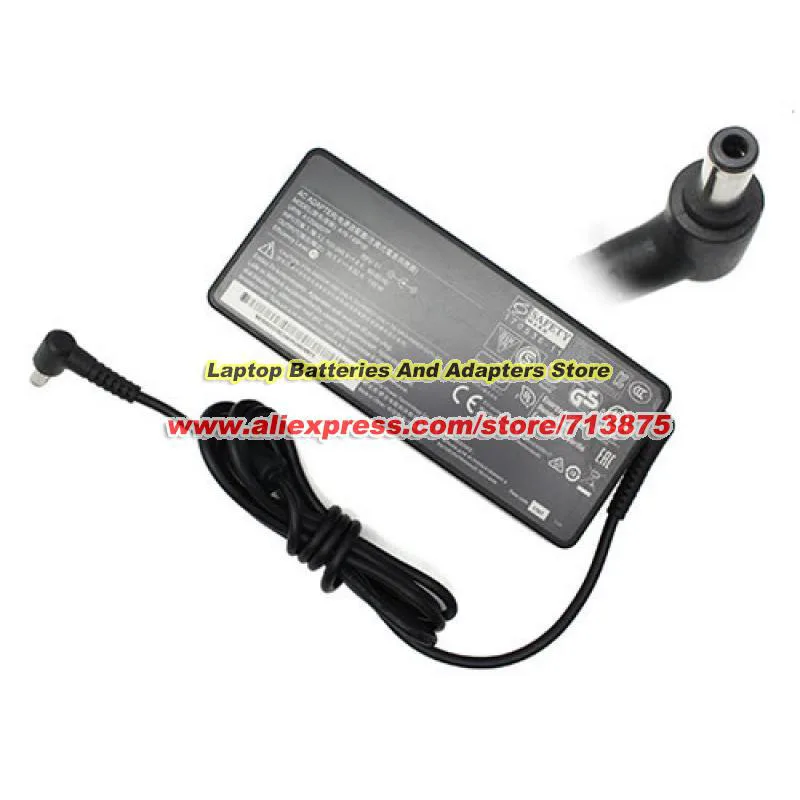 19.5V 6.92A 135W A16-135P1B A135A007P AC Adapter 5.5x2.5mm for PE72-7RD MS-16P6 GF62 GP62M GL62M GS63 GP72 GL72M ADP-135KB T
