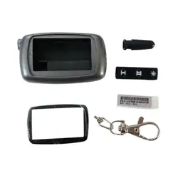 A9 Case Keychain Body Cover For Russian Two way car alarm system Starline A9 A7 A6 A8 A4 LCD Remote Control Key Shell