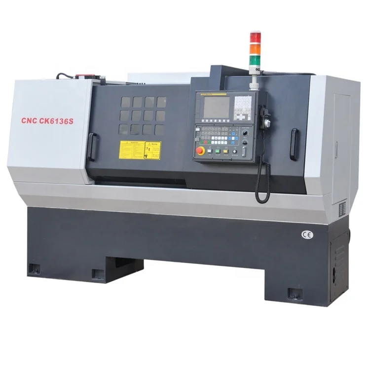 KAIDA CK6136S High Precision Efficient Mini Lathe Cnc Hine For Metal