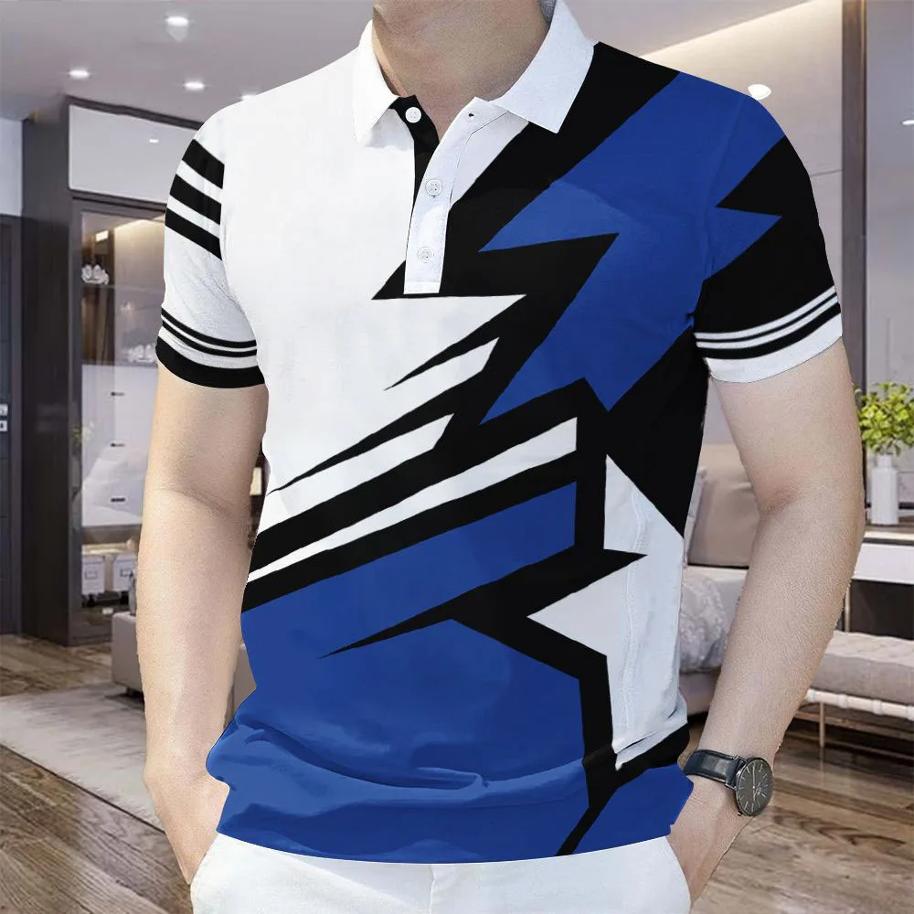 Thumbnail 3 - #86 Latest Mens Striped T-Shirts Offers