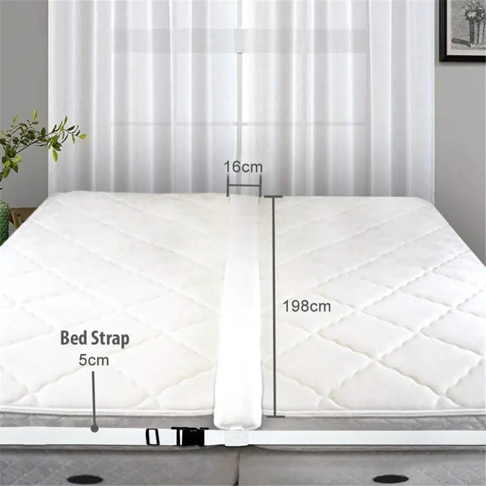 Bed Bridge Twin To King Converter Kit Bed Fixed Bed Gap Filler Mattress Connector Fasteners Straps Grippers Elastic Sets view 5