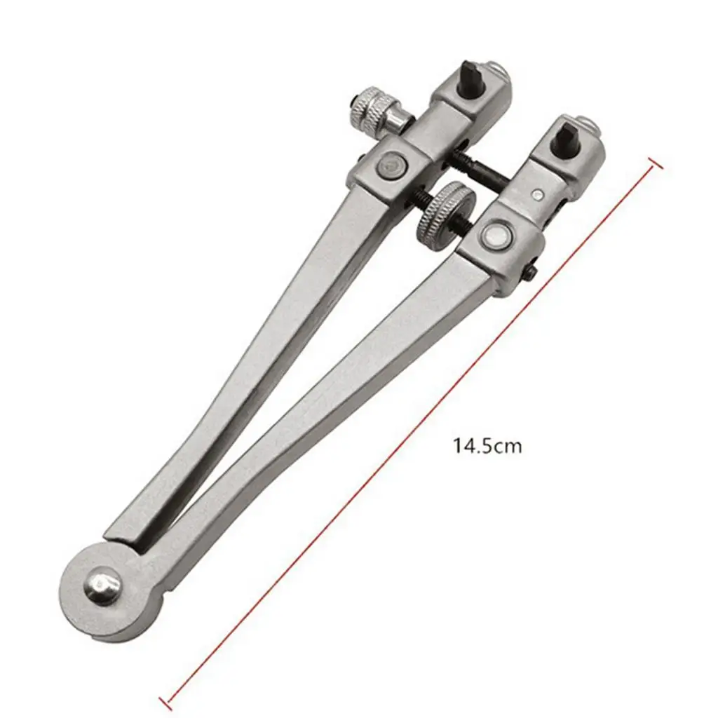 Pro Steel verstellbarer V-Typ-Öffner für das Gehäuse des Uhrengehäuses, Uhrenreparaturwerkzeug-Entferner