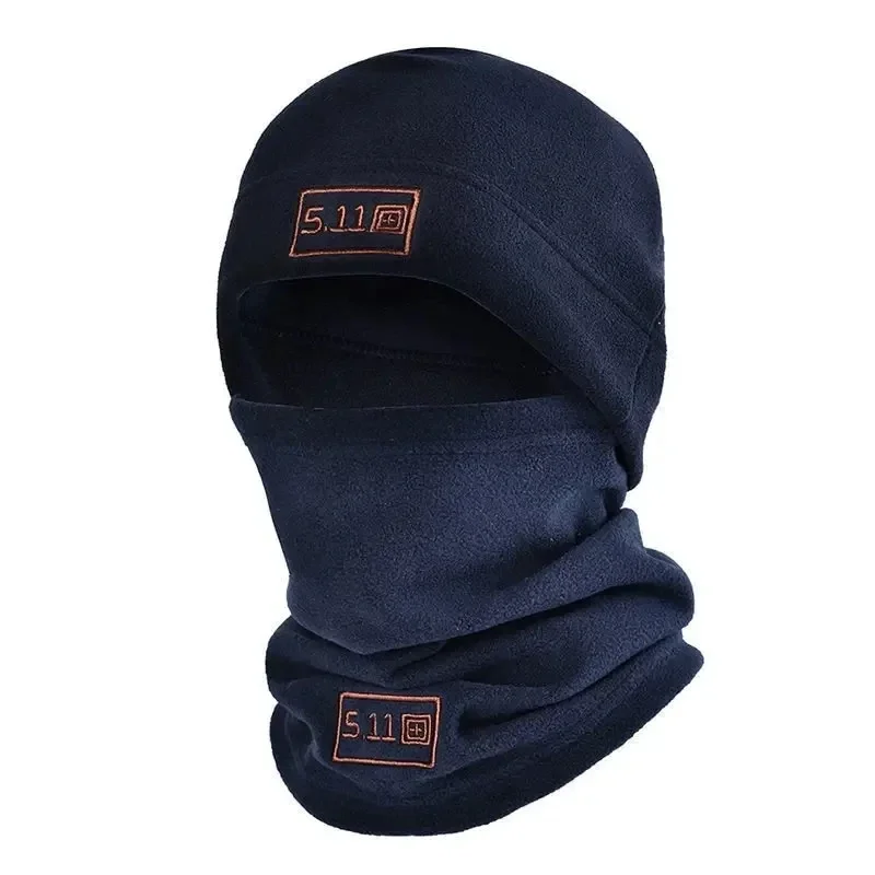 Balaclava coral polar do velo para homens, máscara facial, aquecedor de pescoço, Gorros, cabeça térmica, lenço esportivo tático, bonés de esqui,