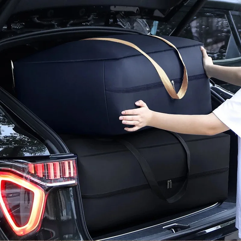 1Pcs Cubes Foldable Storage Packing Tool Extra Large Waterproof Moving Luggage Bags Home Non-woven Fabric Laundry Shopping Bag