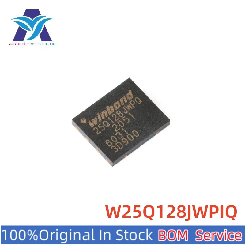 10pcs/lot W25Q128JWPIQ W25Q128JWPIM W25Q128JWPJQ W25Q128JWPJM 25Q128JWPQ 25Q128JWPM WSON8 5x6 1.8V 128Mbit SERIAL FLASH MEMORY