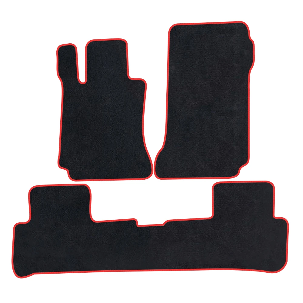 Car Floor Mats Carpet Rugs For MercedesBenz C Class(W204)2007-2014 Anti-slip Stylish Odorless Flame retardant Waterproof
