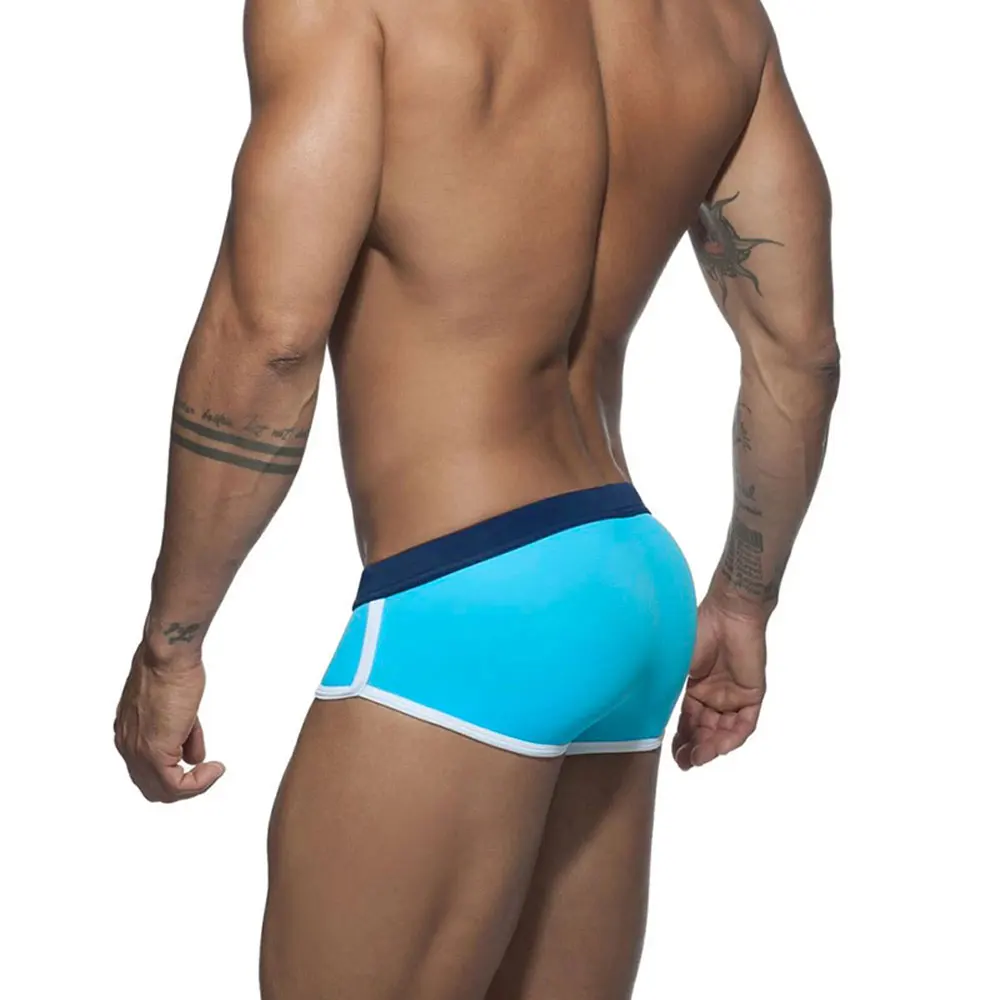 Men\'s Swim Briefs Sexy Swimming Triangle Short Summer Water Sport Beach Pants Swimsuit Swimwear Sexy Male Bathing Suilt Surfing