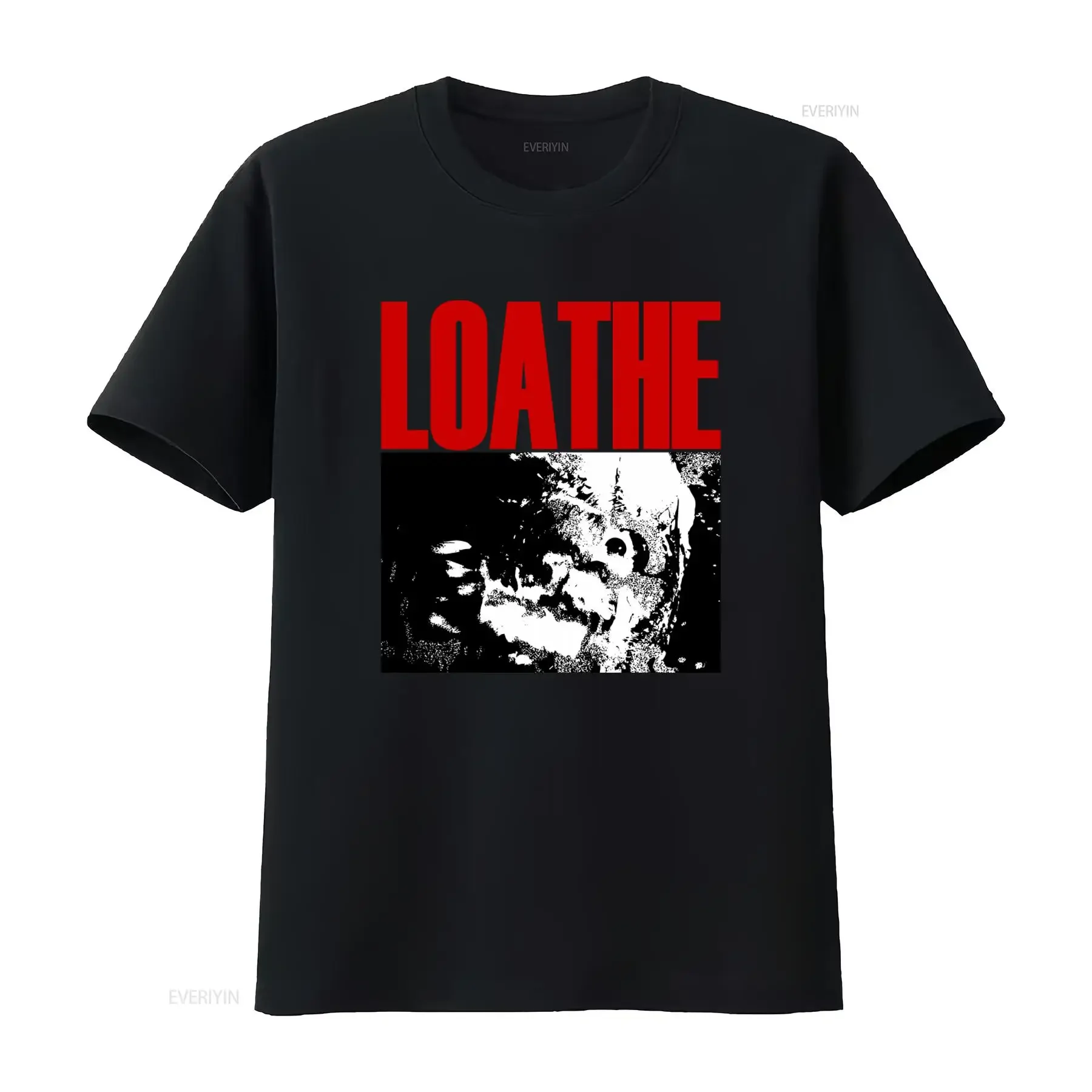 Loathe Band Heavy Metal Logo T Shirt Loatheasone Art Design for Music Fans vintage Washed Versatile Soft Slightly Comfortable