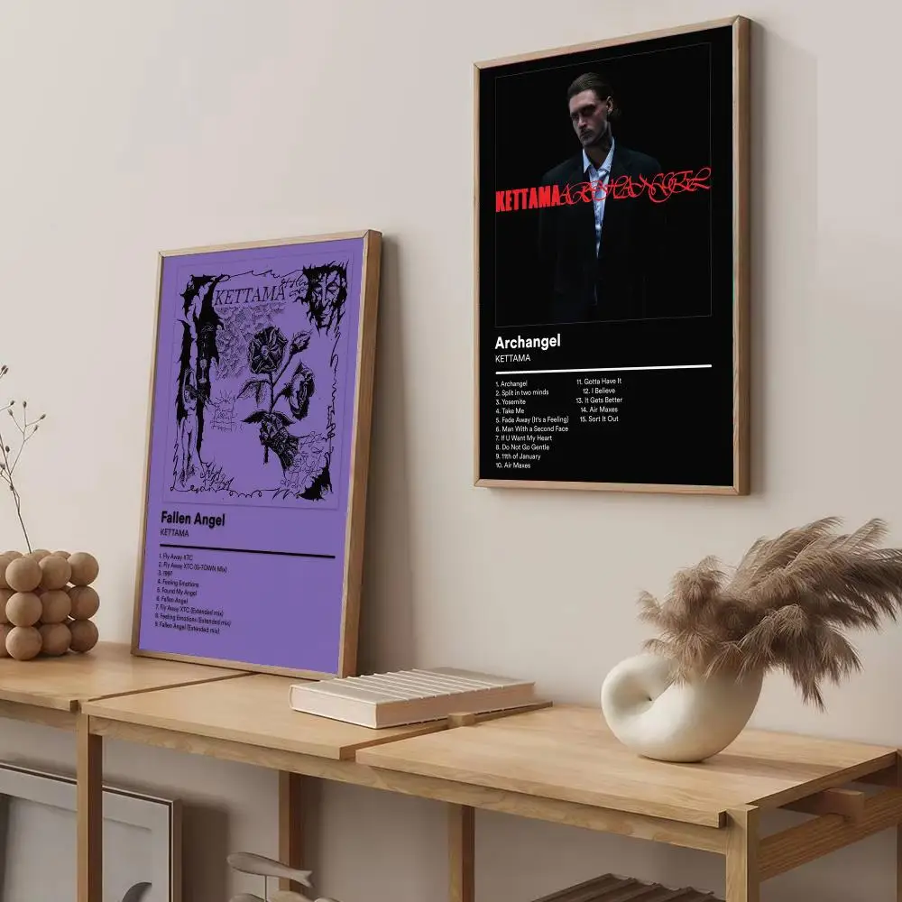 Electronic Music k-KETTAMA Poster Modern Aesthetic Wall Art Print Trendy Bedroom Home Decor Gift