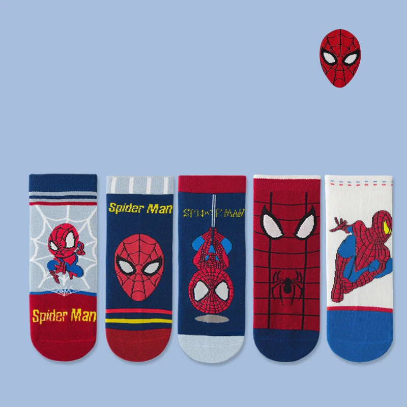 5 أزواج الخريف الأطفال الجوارب الكرتون أنبوب الجوارب الوردي القط جوارب قطنية الفتيان والفتيات الطفل الجوارب S-XL