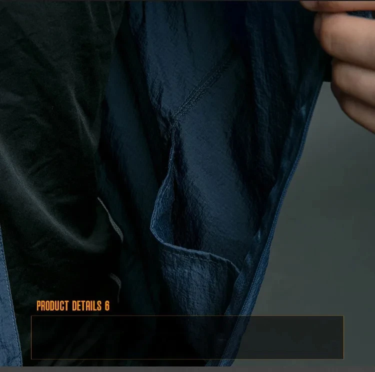 Lightweight Waterproof Tacticals Jacket Men's Summer Breathable Thin Hoody Raincoat Hunting Portable Windbreaker Skin Jackets 17 S659bcce783674d50bf87fd5333d29adcu