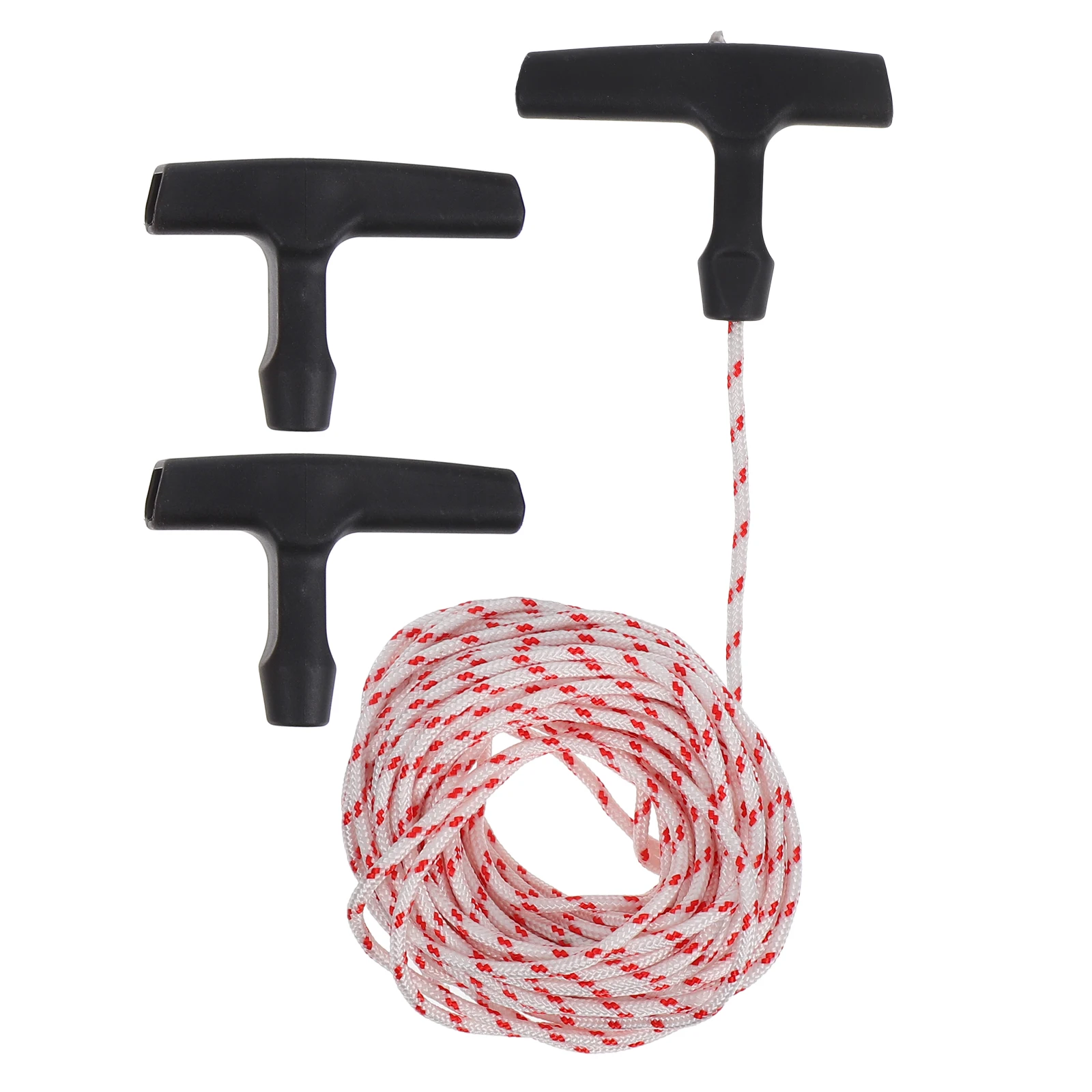 

Lawnmower Starter Handle Recoil Rope Durable Universal Fit Comfort Replacement Lawn Mower Pull Cord Chainsaw Anti Loss