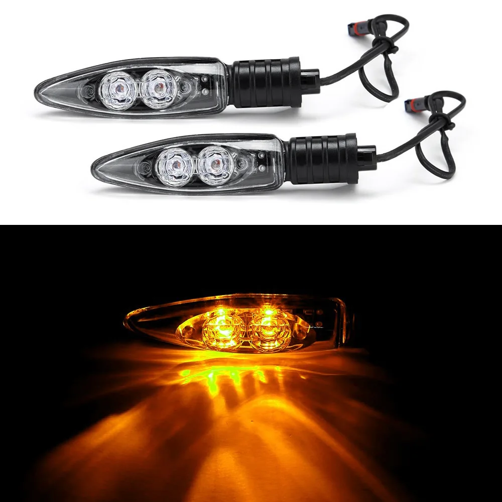 12V Motorcycle Taillights Turn Signal Lights Front Rear Brake Lamp LED Indicator for BMW R1200GS G310R G310GS F800GS F700GS
