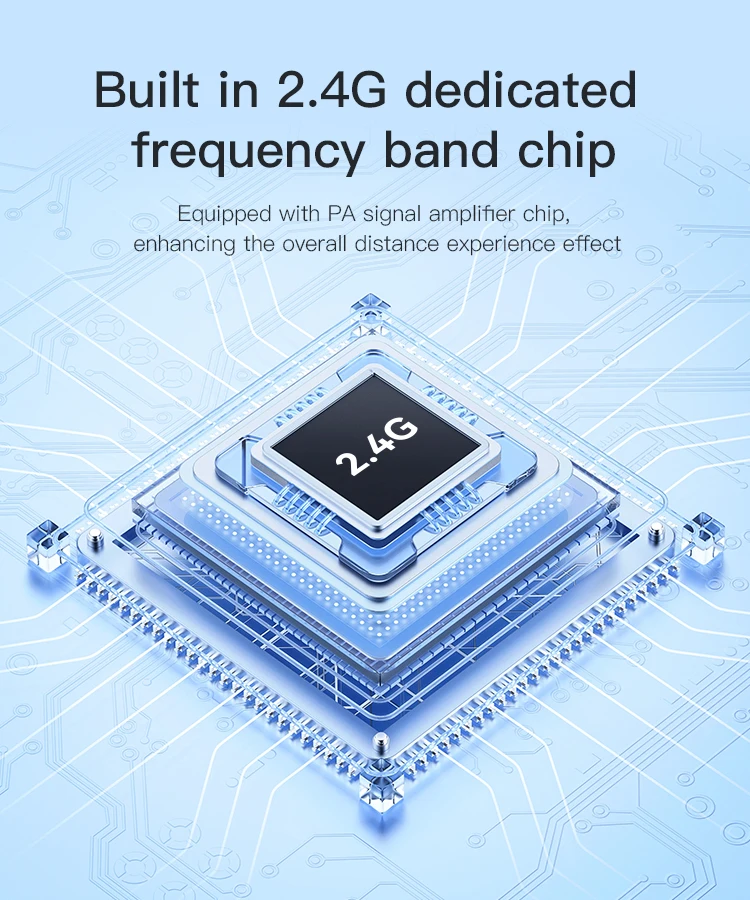 Yesido KR11/KR12/KR13/KR14/KR15 ميكروفون لاسلكي، من واحد إلى اثنين