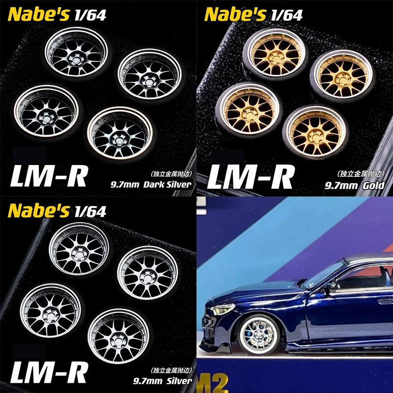 modelo-de-carro-1-64-nabes-x-chika-lmr-tuned-wheels-97mm