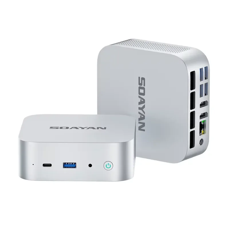 BOLRZO SOAYAN Ryzen 5 6600H LPDDR5 12G 16G 24G RAM 2TB SSD Win11 Pro/Linux WiFi 6 BT5.2 12G 4K Triple Screen Display GPU