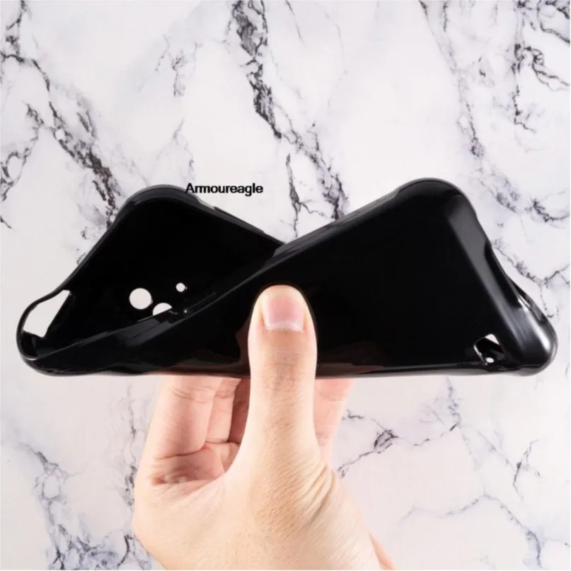back cover for ulefone armor x8i x8 case phone protective shell black luxury soft tpu guard for ulefone armor x 8 8i case image 3
