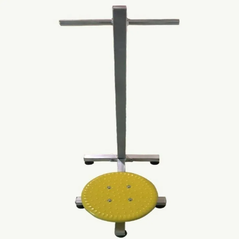 

Full Metal Waist Twist Indoor Weight Loss Slimming Machine with Armrest Move Leg Sports Massage with Turntable