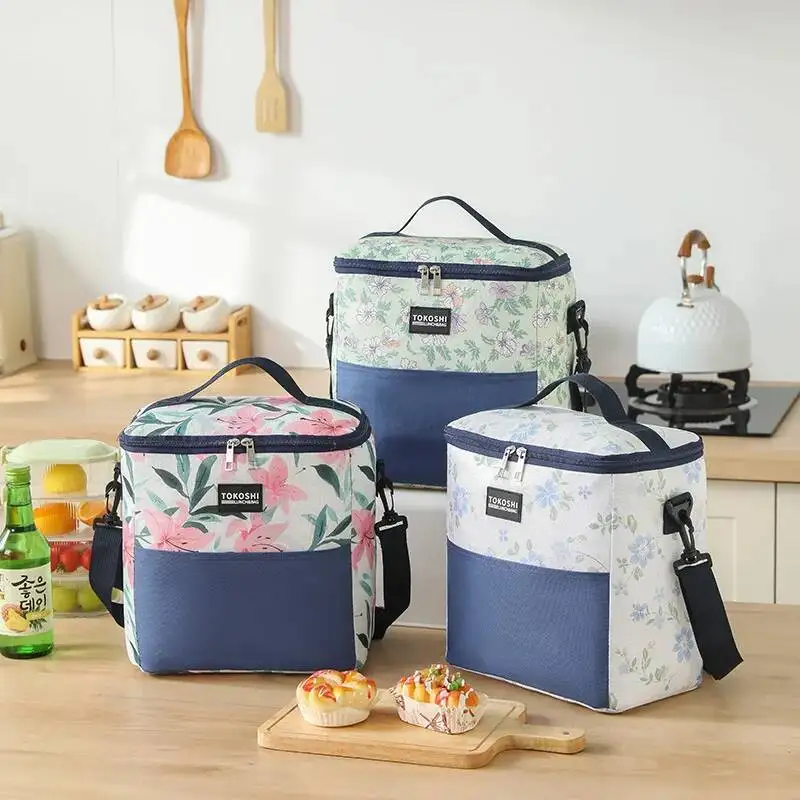 

Изоляционная сумка из оловянной фольги, сумка для ланча, сумка для офисного работника, ручные термоизоляционные сумки для обеда, сумки для кемпинга на открытом воздухе, новая изолированная сумка