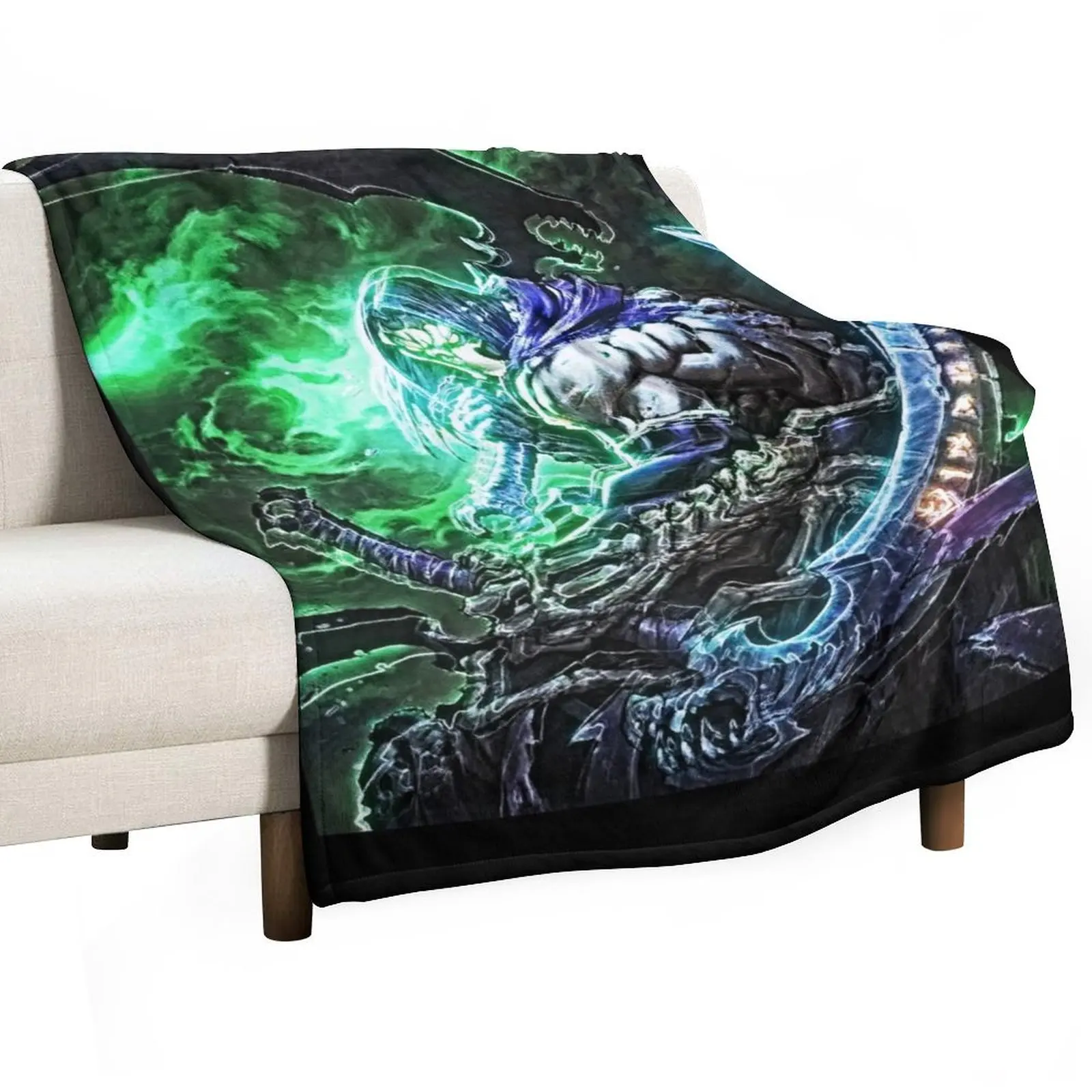 

Darksiders - Death - Soul Harvest Throw Blanket Thin Moving Decorative Throw for babies Blankets