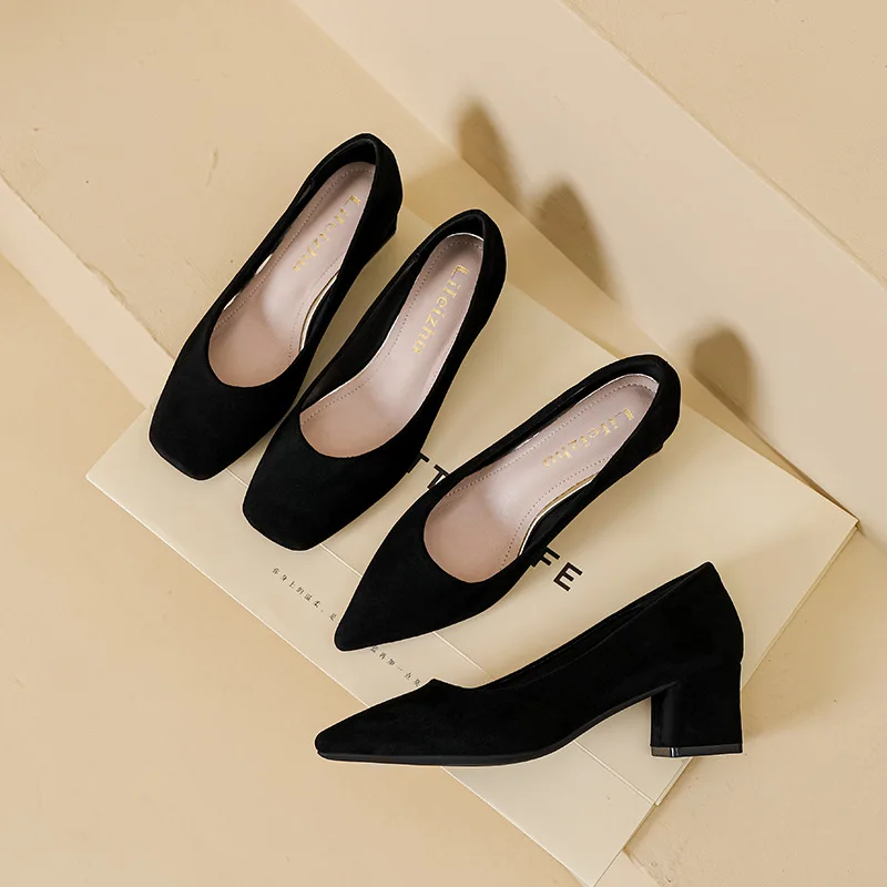 حجم كبير 35-43 المرأة أحذية مصممين مضخات الزفاف الفضة Bowknot ساحة تو منتصف كعب لوري الفتيات الانزلاق على فستان الأحذية #1