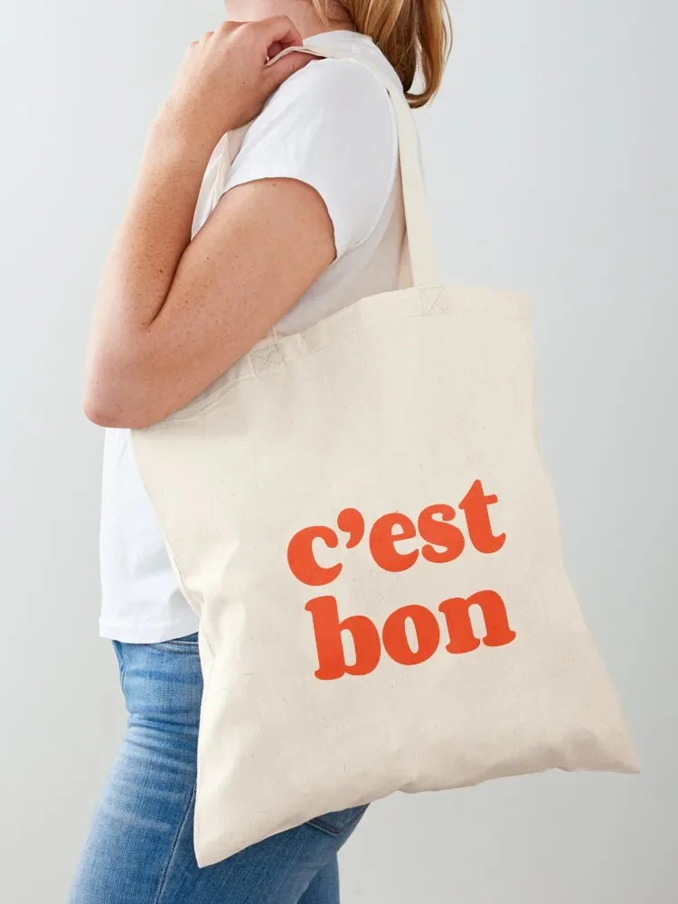 

C'est Bon it's good Tote Bag Custom bag Gift bags Canvas bag for women Women's