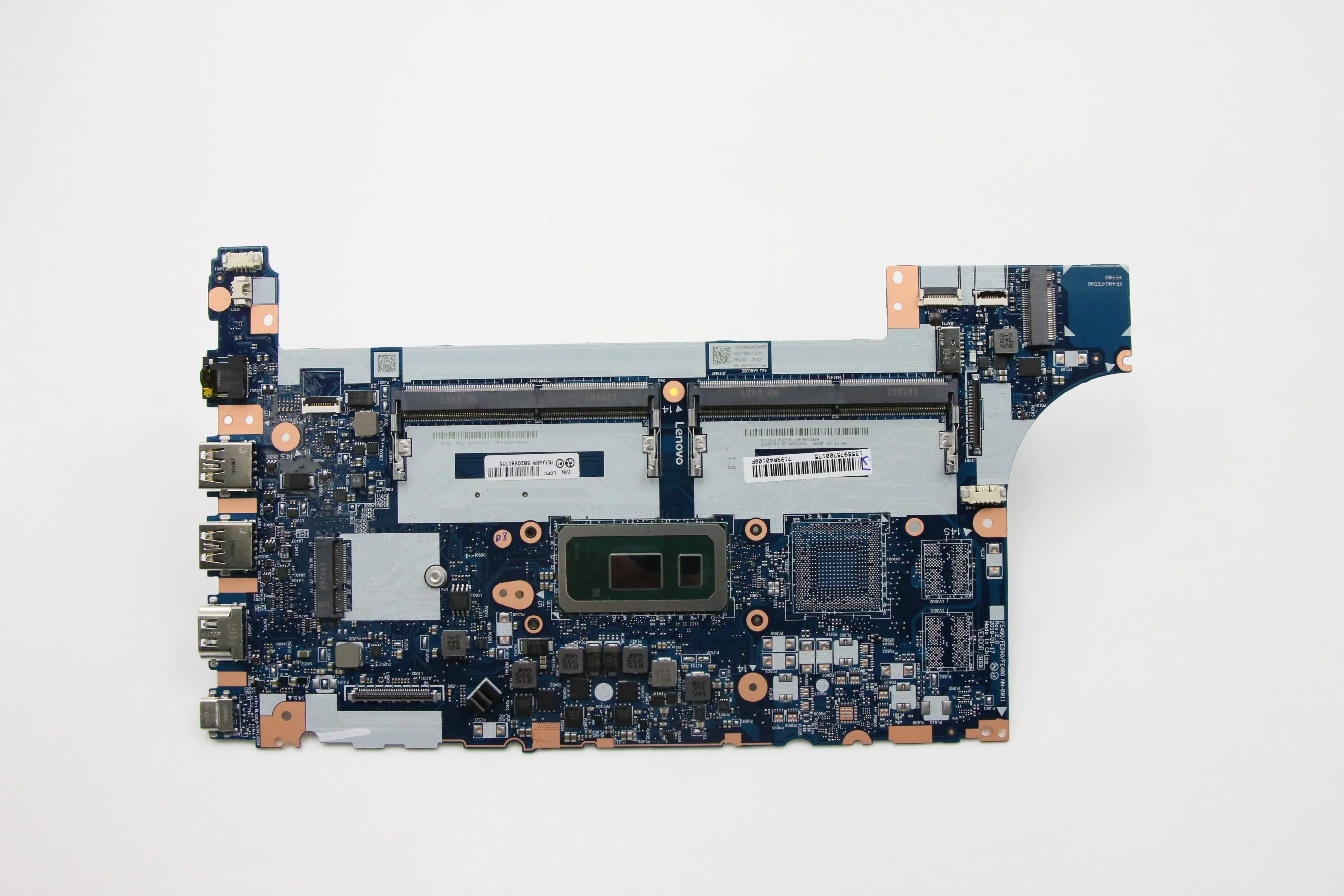 

5B20V80725 For ThinkPad E490 Laptop Motherboard i5-8265U Processor 100% Full Tested