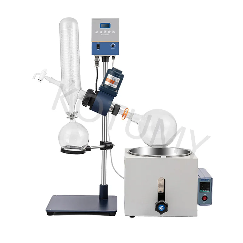 Lab-scale Rotary Evaporator Rotavapor Glass Distillation System with Rotation Evaporation