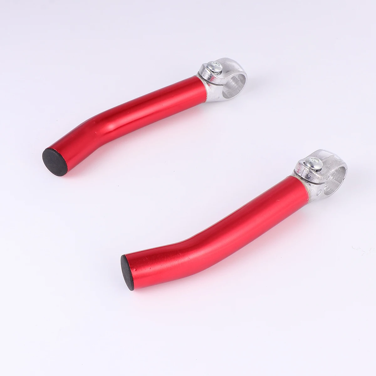 

1pc Metal Bike Handlebar Red Premium Durable Non-Slip Cycling Grip For Mountain Road Downhill Off-Road Bicycling Riding