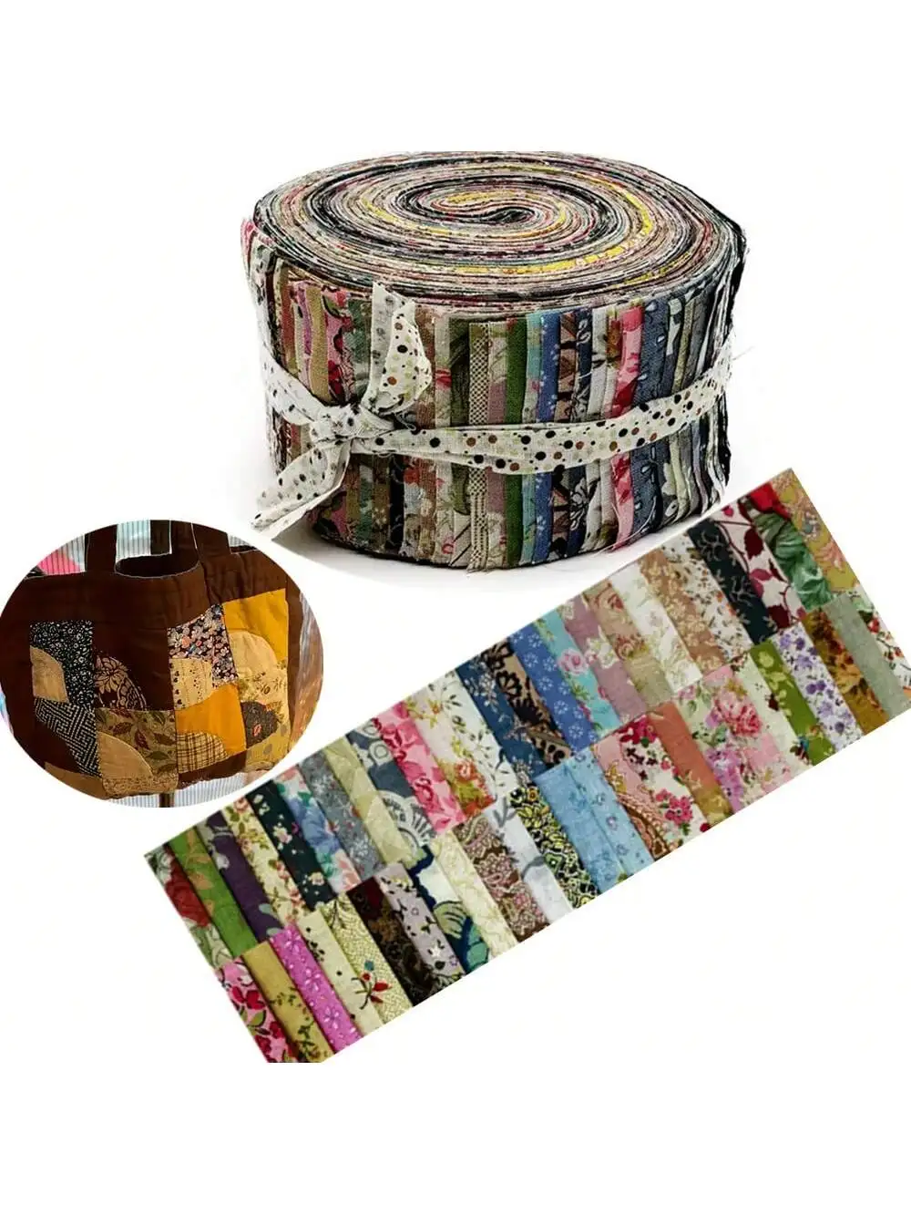 40Pcs Jelly Roll Up…