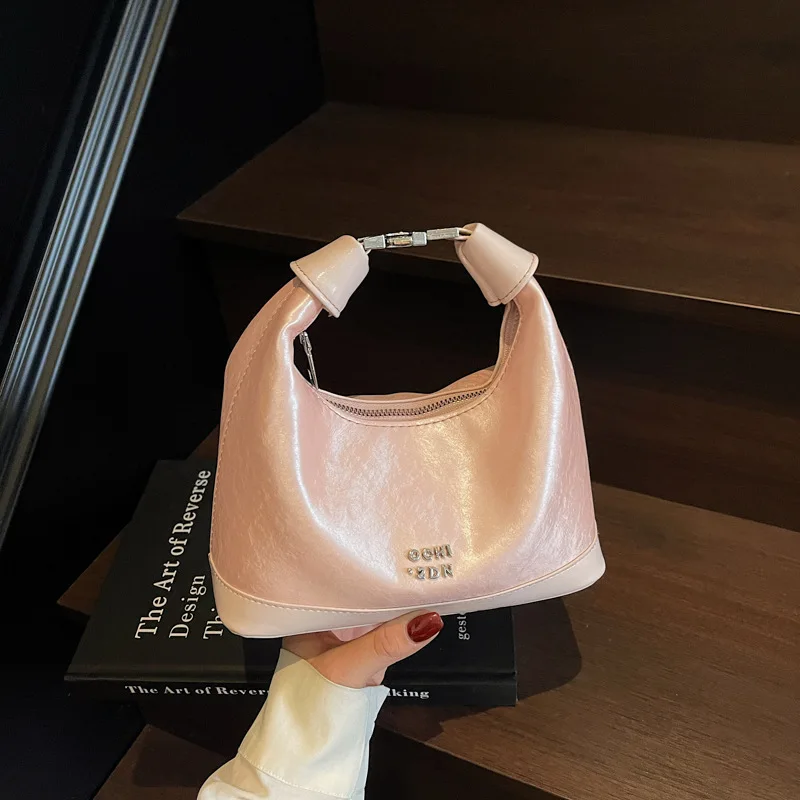 

​​2025 Trendy Horn Bag Stylish Summer Shoulder Crossbody Purse Fashionable Dumpling Bag for Women Elegant Boho Handbag​