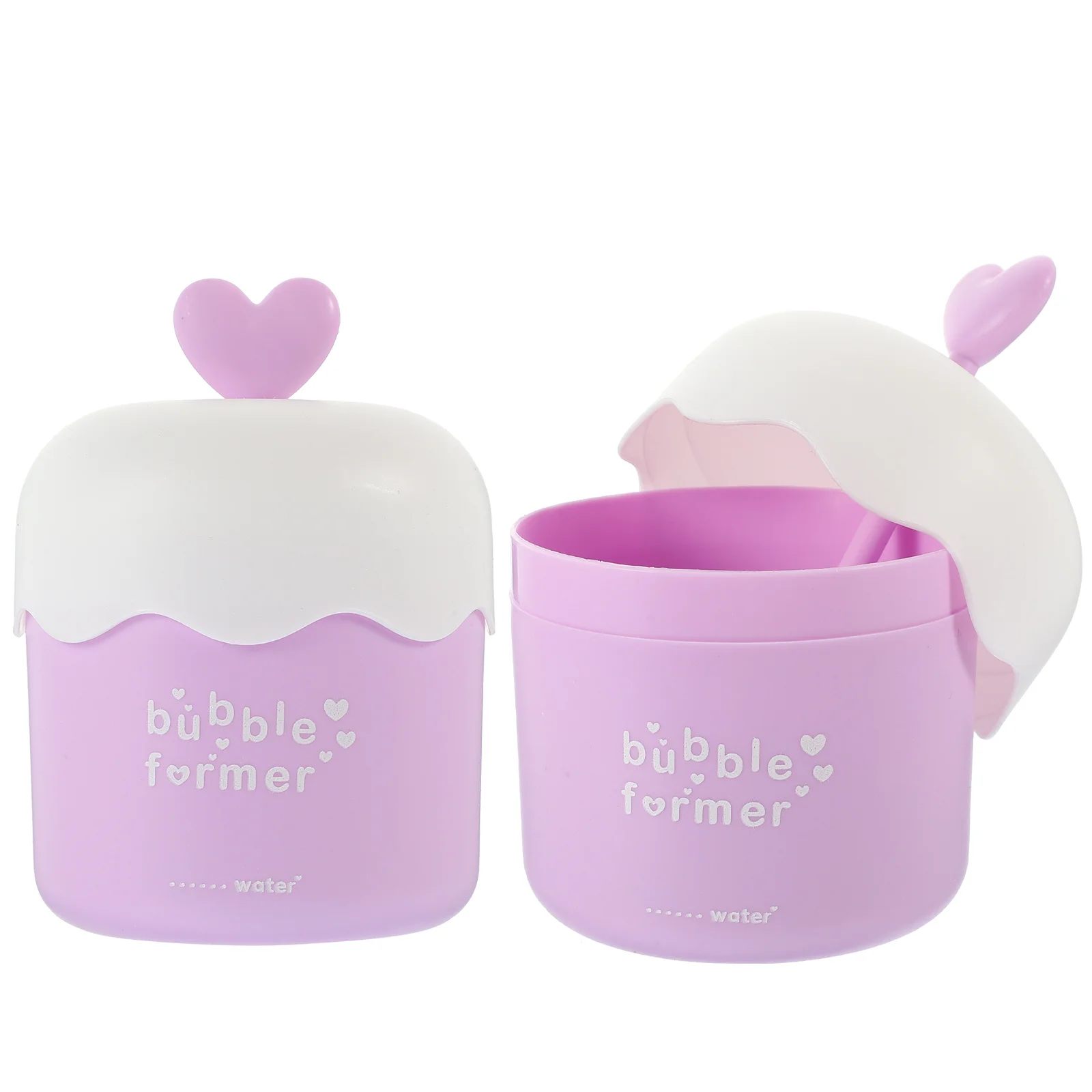 قطعتان من رغوة غسل الوجه، هيكل بسيط، سهل التنظيف، قابل لإعادة الاستخدام، خفيف الوزن، محمول للاستخدام اليومي والسفر #5