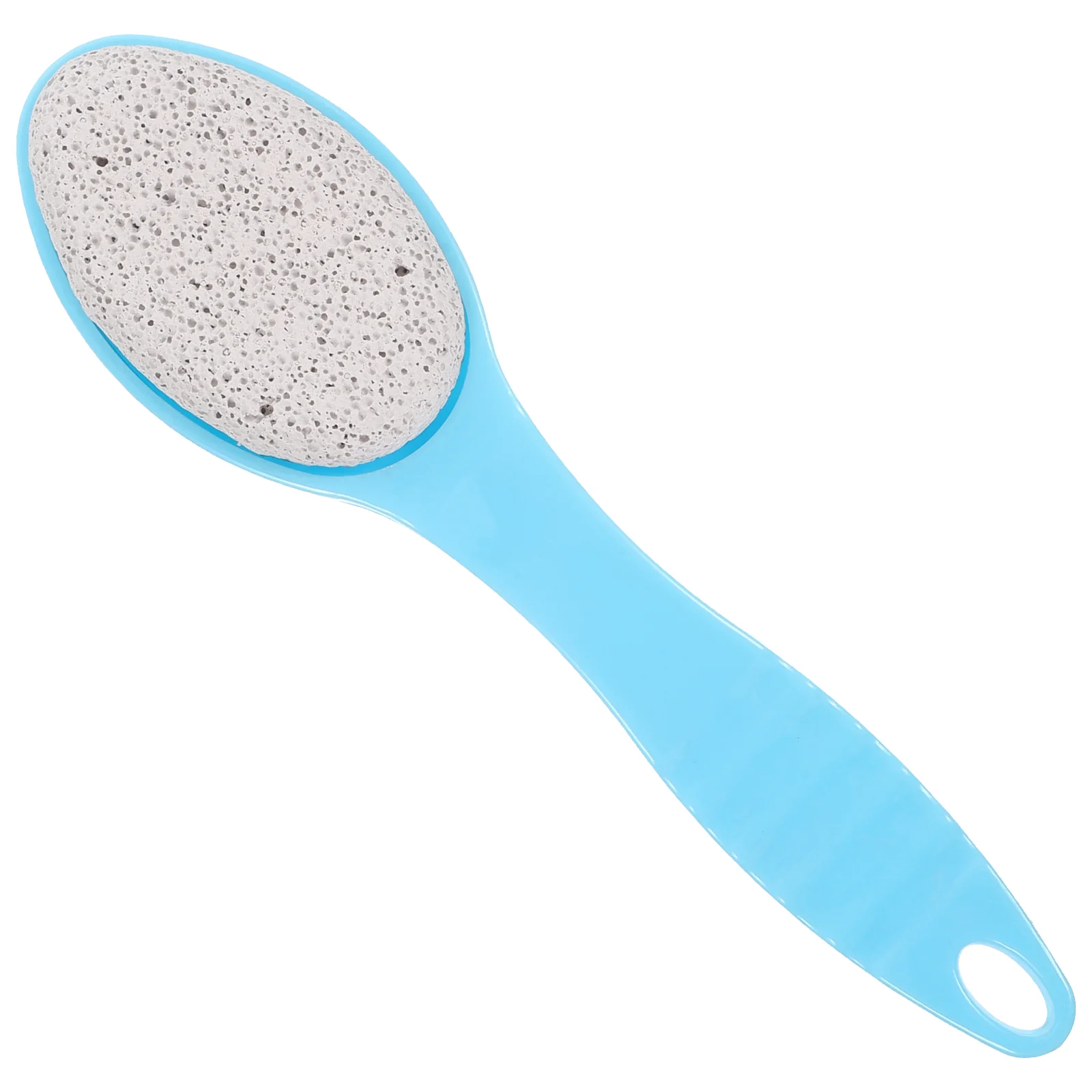 Double-sided Dead Skin Exfoliating Natural Pumice Stone Brush and Foot Scrubbing (green) Pedicure Tools Feet Exfoliator