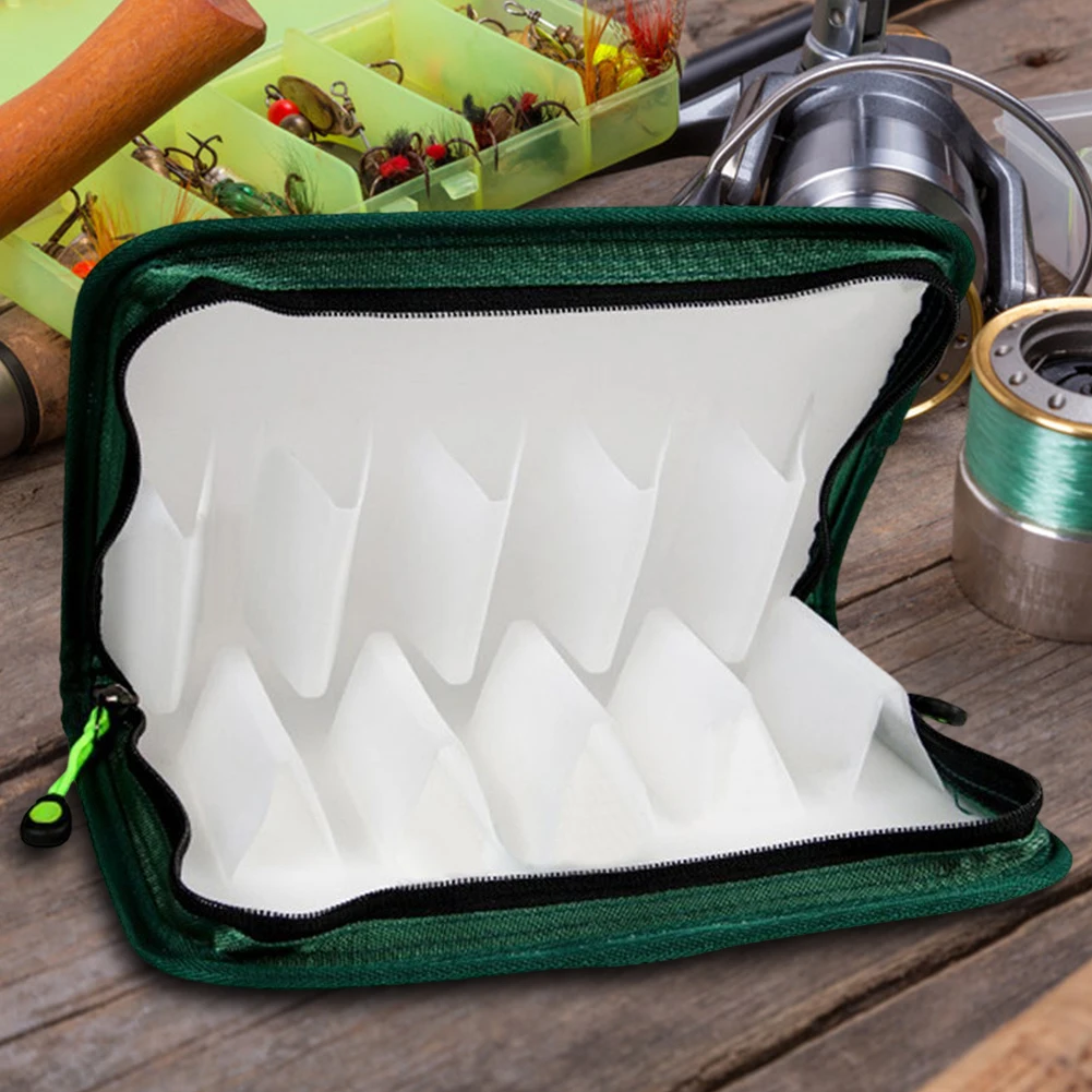 PVC 낚시 액세서리 루어 가방 휴대용 오징어 지그 가방 방수 지퍼 낚시 애호가 용품