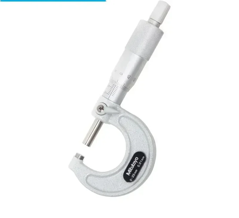 Mitutoyo Outside Micrometers 0-25mm/25-50mm/50-75mm/75-100mm/100-125mm/125-150mm/150-175mm/175-200mm Graduation 0.01mm