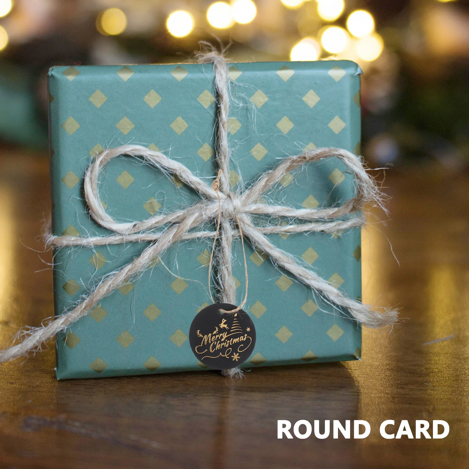 100 قطعة هدية عيد الميلاد العلامات عطلة الموسم علامات معلقة للهدايا مزرعة زينة التسمية DIY بها بنفسك سكرابوكينغ #1