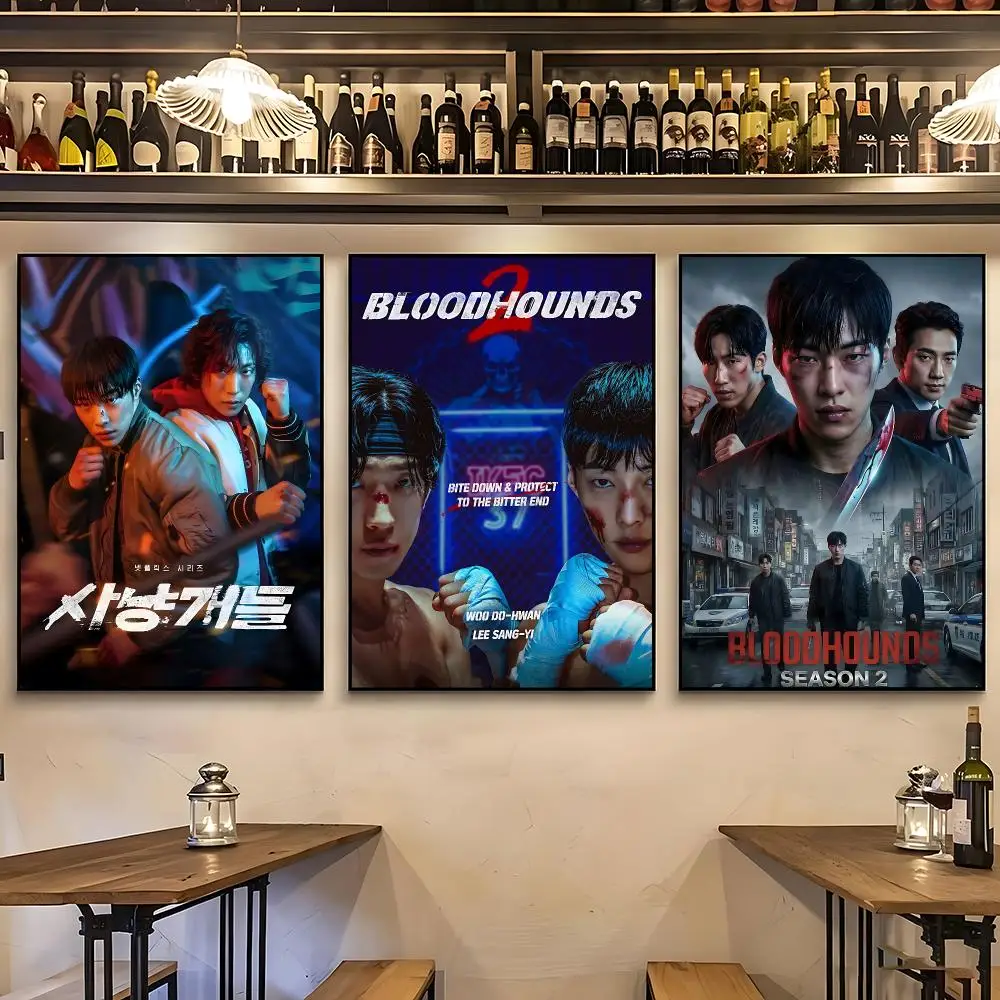 movie Bloodhounds Poster Poster HD Printing Nordic Style Home Decor Wall Art for the Living Rooms Hallways Gift Giving