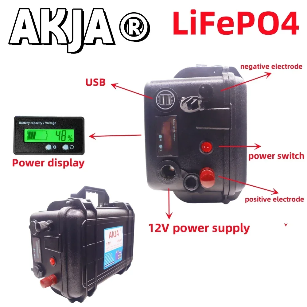 

Air fast transportation12V LiFePO4 400Ah500Ah battery built-in BMS lithium iron phosphate battery6000+golf cart solar cycle life