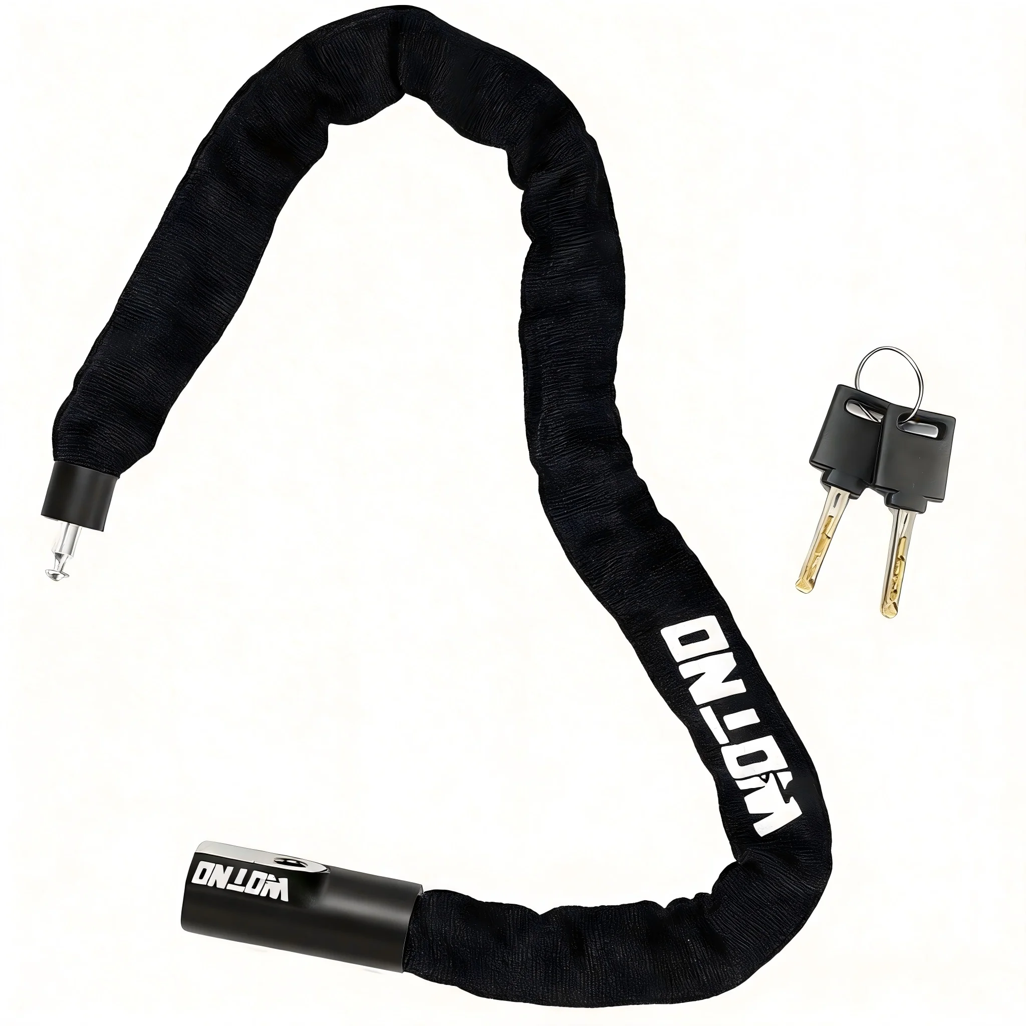 

GaleRun Bike Chain Lock, 3.3FT Anti-Theft Bicycle Lock with 2 Keys –Hardened Steel Security Chain for Motorcycles, Scooters