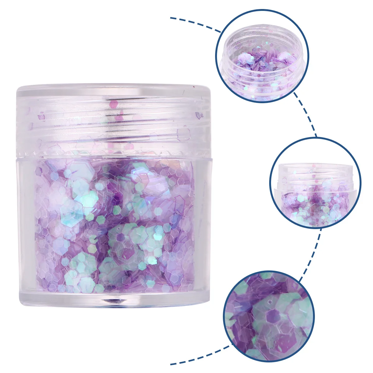 

Swirl Nail Powder Paillette Art Sequin Decoration Glitter Manicure Chips Sequins
