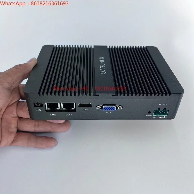 1037U Dual Network Dual Gigabit J1900 Mini Computer Small Host D2550 Soft Routing Industrial Computer Network Flow Controller