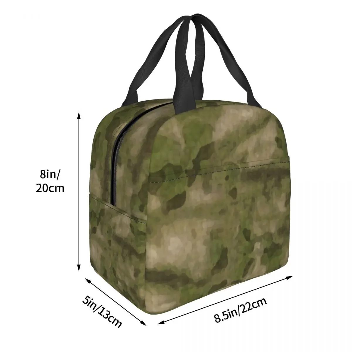 A TACS FG Insulated lunch bag Camouflage Women Kids Cooler Bag Thermal Portable Lunch Box Ice Pack Tote