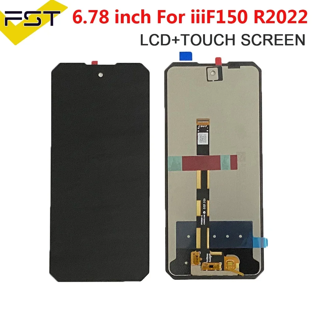 New Original For Oukitel iiiF150 R2022 Cell Phone LCD Display Touch Screen Digitizer Assembly LCD iiiF150 R2022 Display LCD