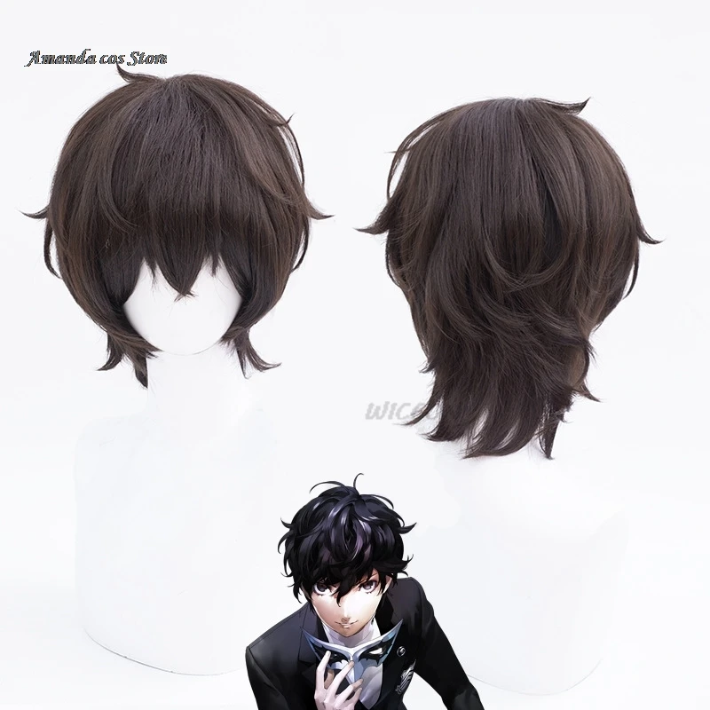 Spiel Persona 5cos Akira Kurusu Cosplay Kostüm P5 Ren Amamiya Komplettes Set Schuluniform Herren Anzüge Halloween Unisex Blazer Outfit