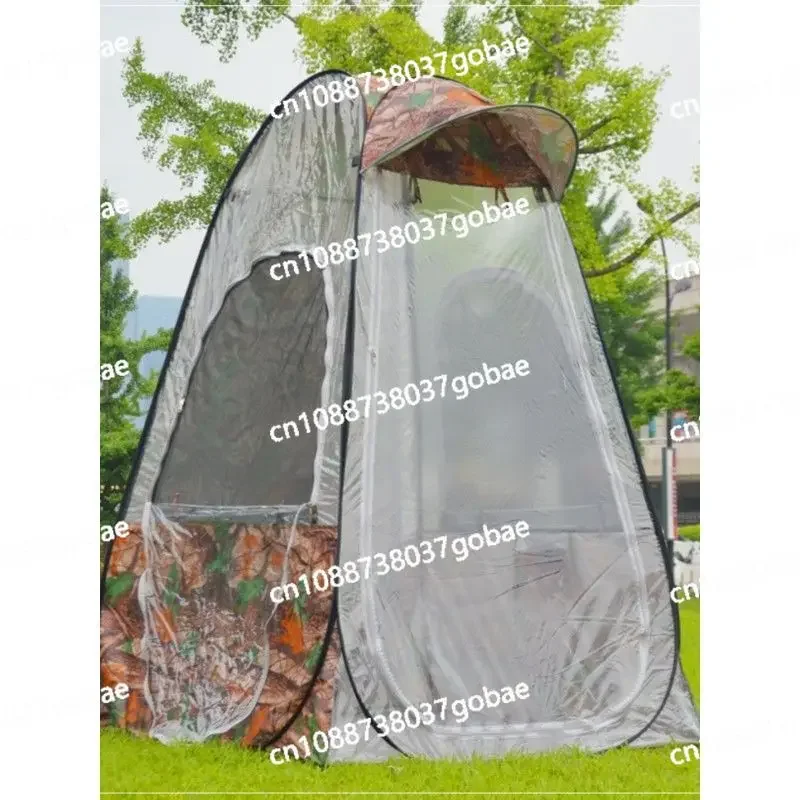 Q7G Fishing Tent Autumn and Winter Single Outdoor Windproof and Cold-proof Transparent Tent Raft Fishing Winter Fishing