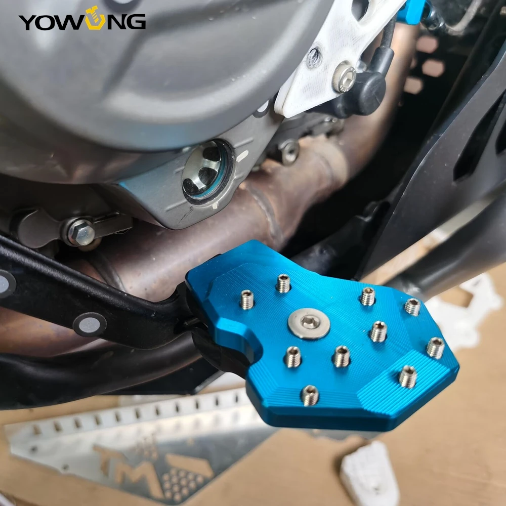 

2025 FOR CFMOTO 450MT 450 MT FOR CF MOTO Ibex 450 2024-2026 Motorcycle Accessories Rear Foot Brake Pedal Peg Pad Tip Extension