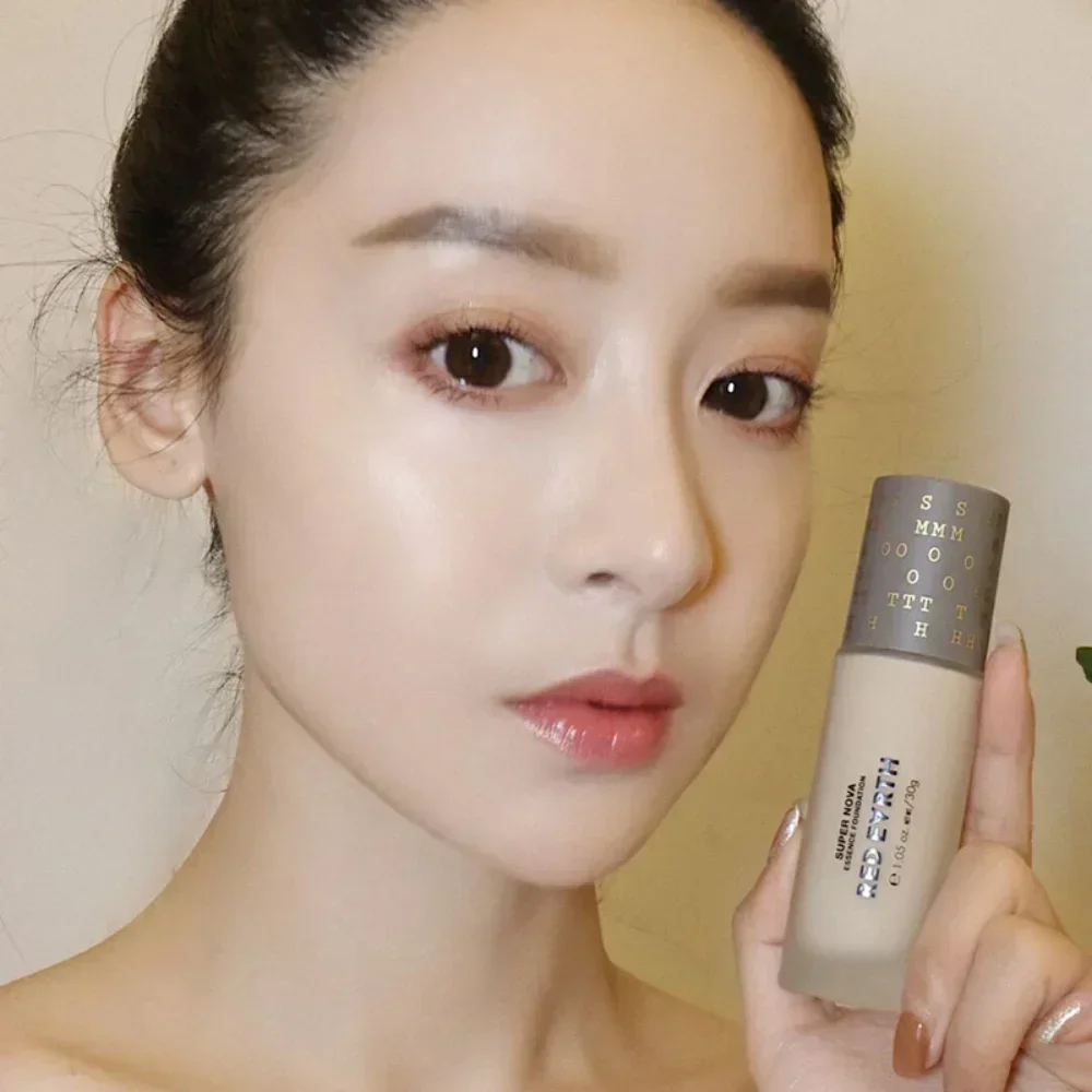 

Japan Red Earth Herbal Essence Foundation 30g Long-lasting Concealer Skin Nourishing Moisturizing Waterproof Makeup Cosmetics