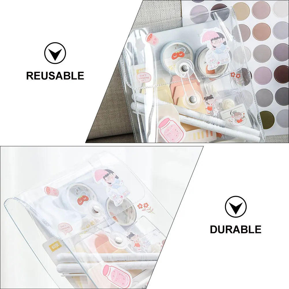 

Toiletry Bag Clear Waterproof Storage Tote Bags for Travel Toiletries Makeup Case