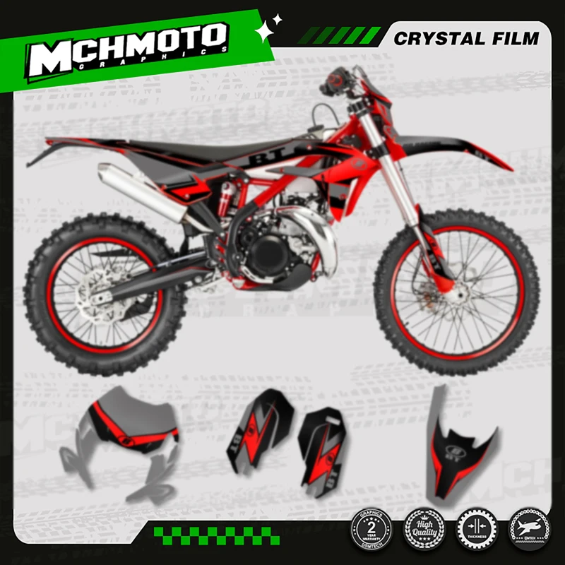 

MCHMFG Motorcycle Team Motorcycle Decal Stickers For BETA XTRAINER 2023-2025 2023 2024 2025 250 300 350 -003